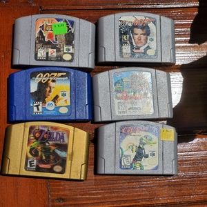 Nintendo 64 game bundle of 6